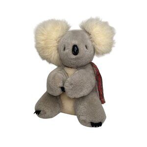 17" Sheepskin KOALA Bear Made in Australia Florence Soft Toy Design Co. Plush